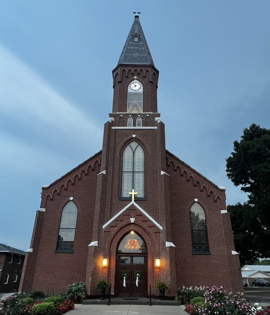 St. Andrew Catholic Church in Tipton, Missouri.