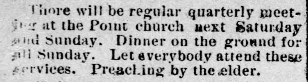 Article in the Thursday, June 11, 1896 California Democrat